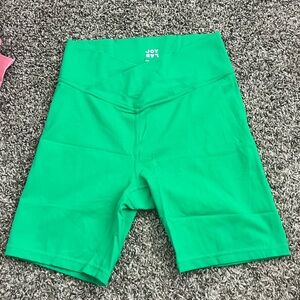 Joylab Target Kelly Green 7” biker shorts